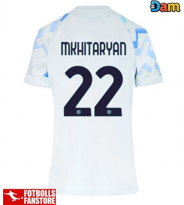 Inter Milan Henrikh Mkhitaryan #22 Bortatröja Dam 2025-26 Kortärmad